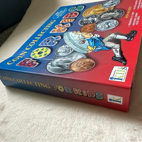 Coin Collecting For Kids Book With Slots To Collect Over 150 Coins - Picture 2 of 7